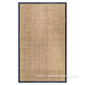 Natural seagrass kitchen rugs and mats